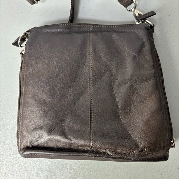 Gun Tote'n Mamas Brown Crossbody Purse Medium Shoulder Strap Concealed Carry - Picture 10 of 13